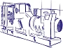Дизель-генераторы  АД280-Т400 с двигателем Cummins NTA855-G4 от российского производителя в Липецке